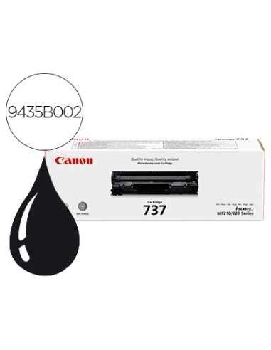 Toner canon 737 negro lbp151dw / mf 211 /...