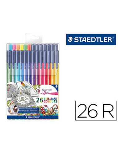Rotuladores staedtler triplus color edicion...