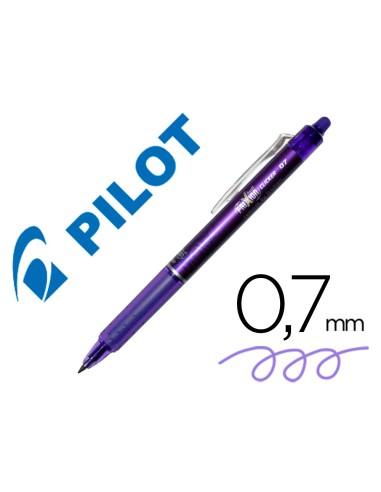 Boligrafo pilot frixion clicker borrable 0,7 mm...