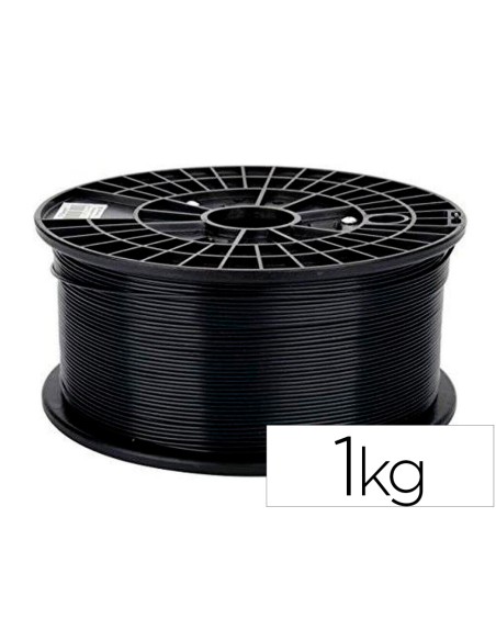 Filamento 3d colido gold pla 1,75 mm 1 kg negro