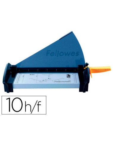 Cizalla fellowes fusion a4 de palanca hasta 10...