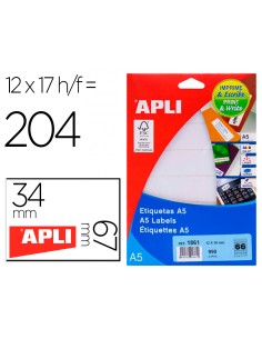 Etiqueta adhesiva apli...