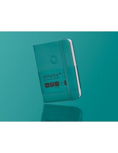 Cuaderno con gomilla antartik notes tapa dura...
