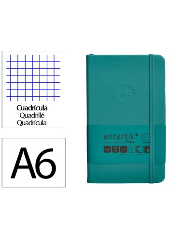 Cuaderno con gomilla antartik notes tapa dura...