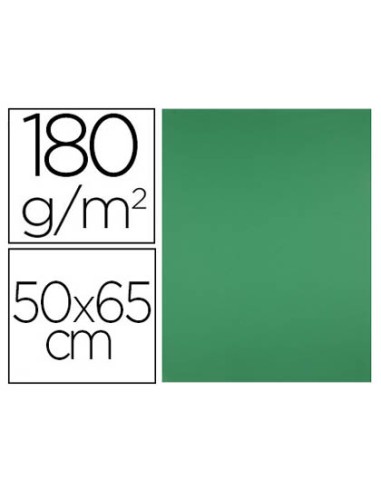 Cartulina liderpapel 50x65 cm 180g/m2 verde...