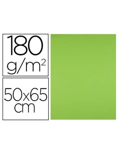 Cartulina liderpapel 50x65 cm 180g/m2 verde...
