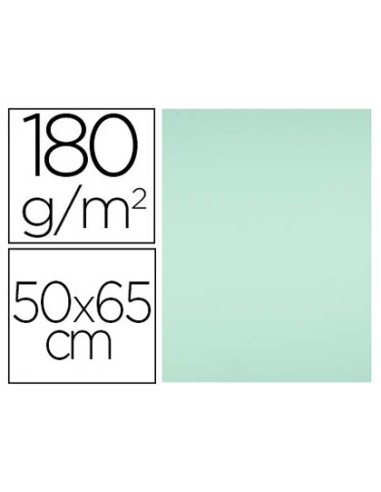 Cartulina liderpapel 50x65 cm 180g/m2 verde...
