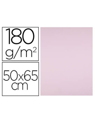 Cartulina liderpapel 50x65 cm 180g/m2 rosa...