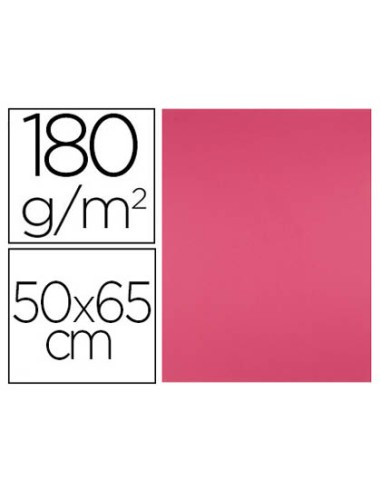 Cartulina liderpapel 50x65 cm 180g/m2 fucsia...