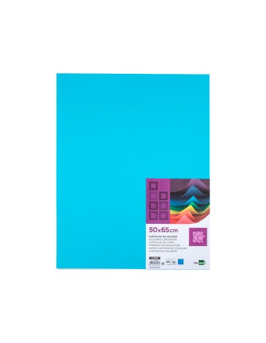 Cartulina liderpapel 50x65 cm 180g/m2 celeste...