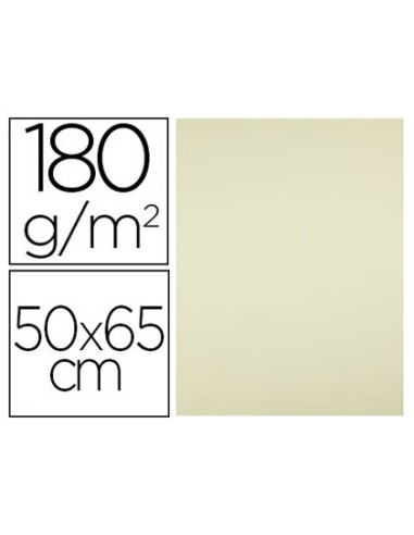Cartulina liderpapel 50x65 cm 180g/m2 amarillo...