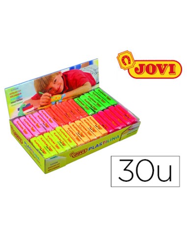 Plastilina jovi 70f tamaño pequeño caja de 30...