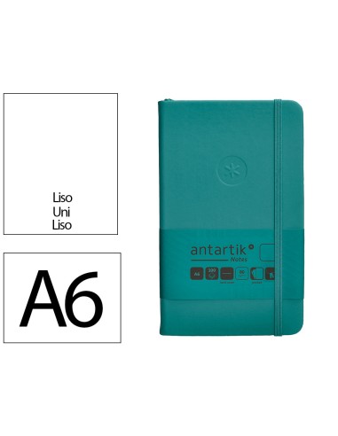 Cuaderno con gomilla antartik notes tapa dura...