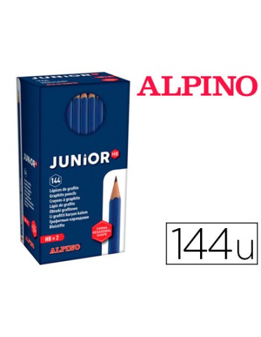 Lapices de grafito alpino junior caja de 144...