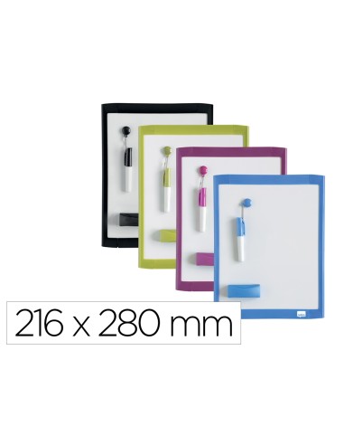Pizarra nobo hogar magnetica + borrador 216x280...