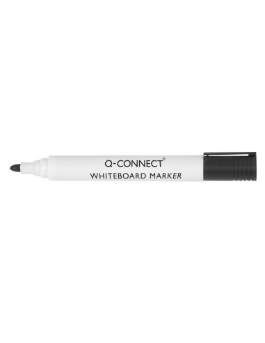 Rotulador q-connect pizarra blanca color negro...