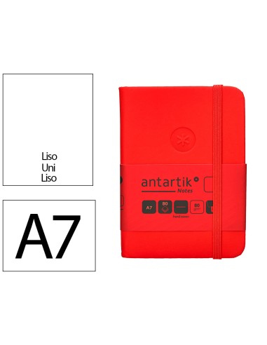 Cuaderno con gomilla antartik notes tapa dura...