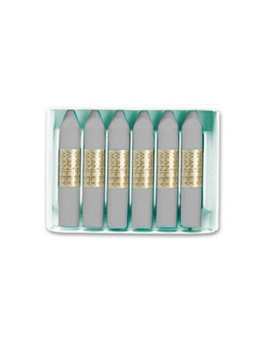Lapices cera manley unicolor gris n.72 caja de...