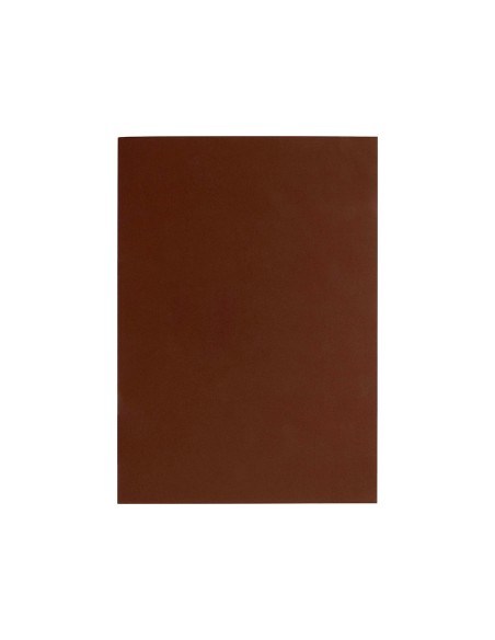 Goma eva liderpapel din a4 60g/m2 espesor 1,5mm marron paquete de 10 hojas