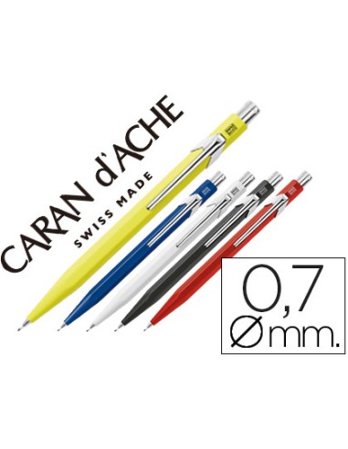 Portaminas caran d'ache 844 0,7 mm caja 10...