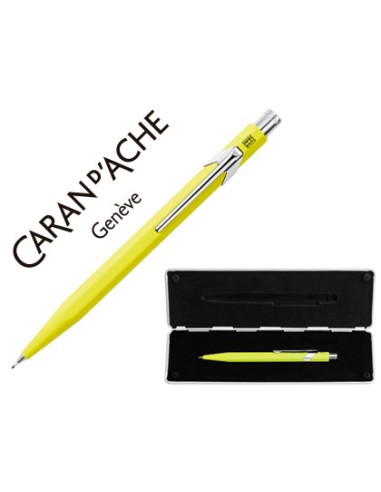 Portaminas caran d'ache 844 0,7 mm con estuche...