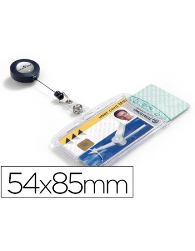 Identificador con cordon extensible durable...