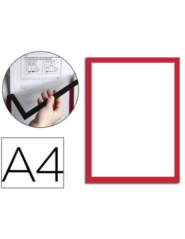 Marco porta anuncios durable magnetic0 din a4...