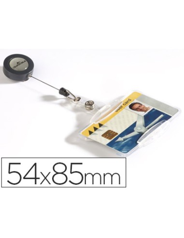 Identificador con cordon extensible durable...