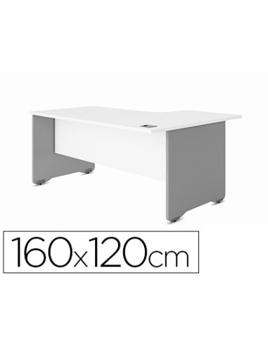 Mesa rocada serie work 160x120 cm derecha...