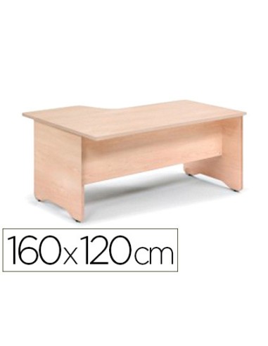 Mesa rocada serie work 160x120 cm derecha...