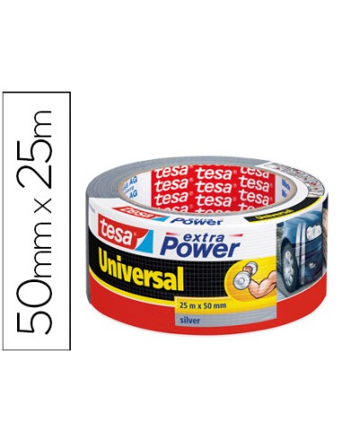 Cinta adhesiva tesa americana 25 m x 50 mm...