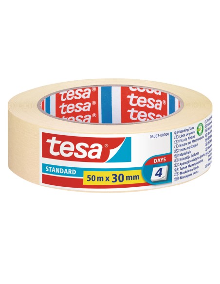 Cinta adhesiva tesa para pintor 50 m x 30 mm