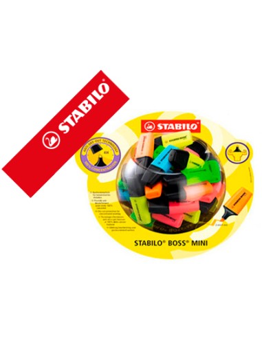 Rotulador stabilo boss mini fluorescente...