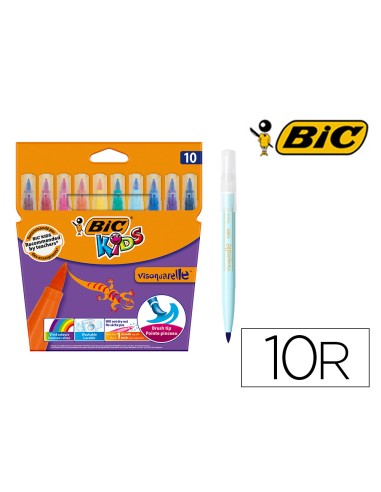 Rotulador bic kids visaquarelle estuche de 10...