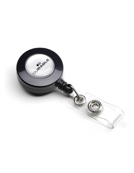 Cordon durable portanombres extensible hasta 80 cm con cierre de boton