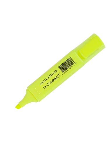 Rotulador q-connect fluorescente punta biselada...