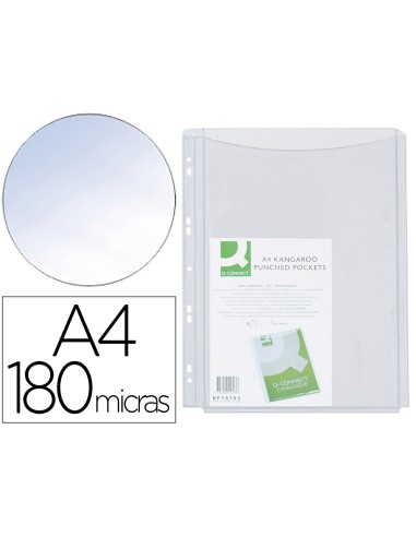 Funda multitaladro q-connect con fuelle din a4...
