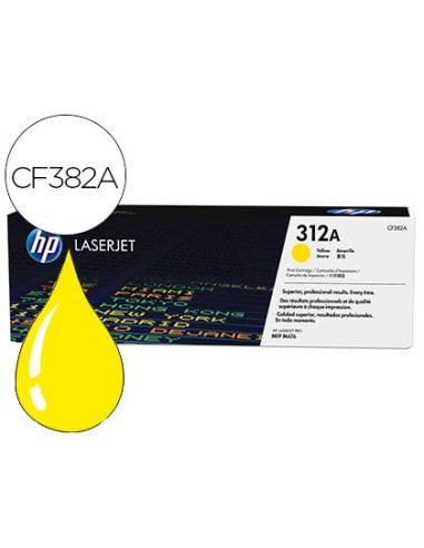 Toner hp 312a laserjet pro mfp m476 amarillo...