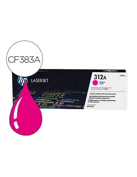 Toner hp 312a laserjet pro mfp m476 magenta -2.700 pag-