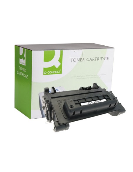 Toner q-connect compatible hp ce390a para laser jet negro -10.000 pag-