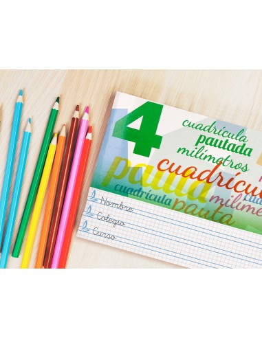 Libreta liderpapel pautaguia tapa cartoncillo...