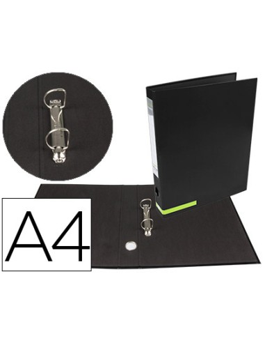 Carpeta de 2 anillas 25 mm mixtas liderpapel a4...