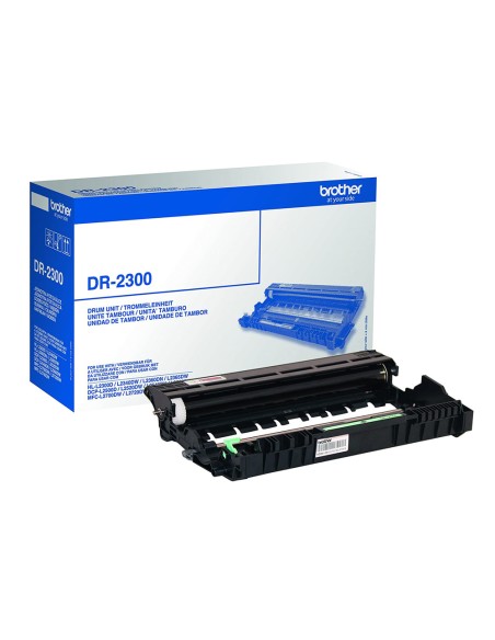 Tambor brother dr-2300 dcpl2500d/ dcpl2520dw / mfcl2700dw / mfcl2720dw negro 12000 paginas