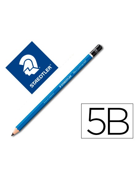 Lapices de grafito staedtler mars lumograph 100 5b unidad