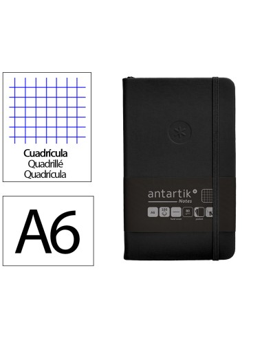 Cuaderno con gomilla antartik notes tapa dura...