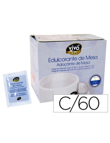 Edulcorante vivochef de facil disolucion caja...