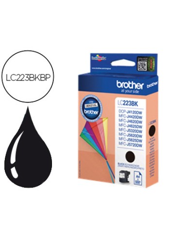 Ink-jet brother lc-223cbp negro dcp4120dw...