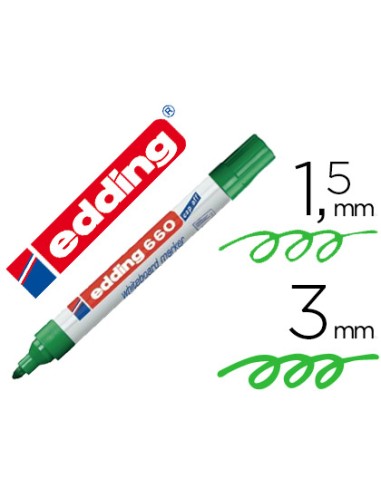 Rotulador edding para pizarra blanca 660 color...