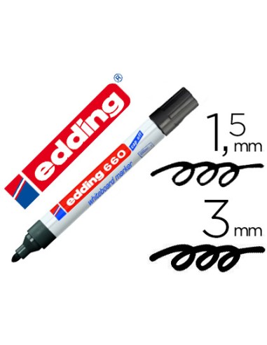 Rotulador edding para pizarra blanca 660 color...