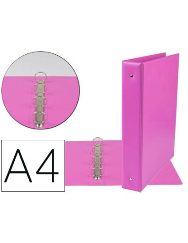 Carpeta de 4 anillas 40 mm mixtas liderpapel a4...